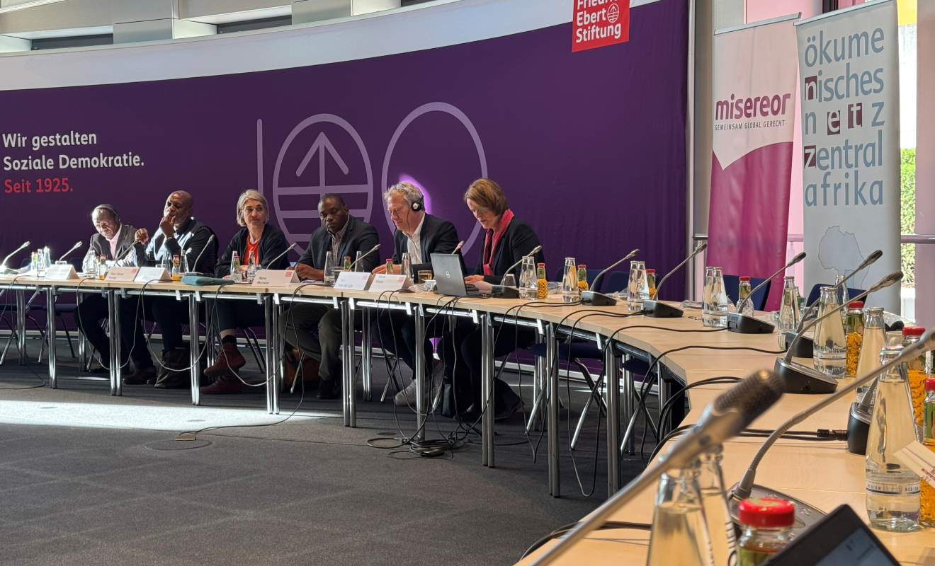 Blick auf das Panel